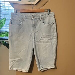 Light Blue Denim Women's Shorts
